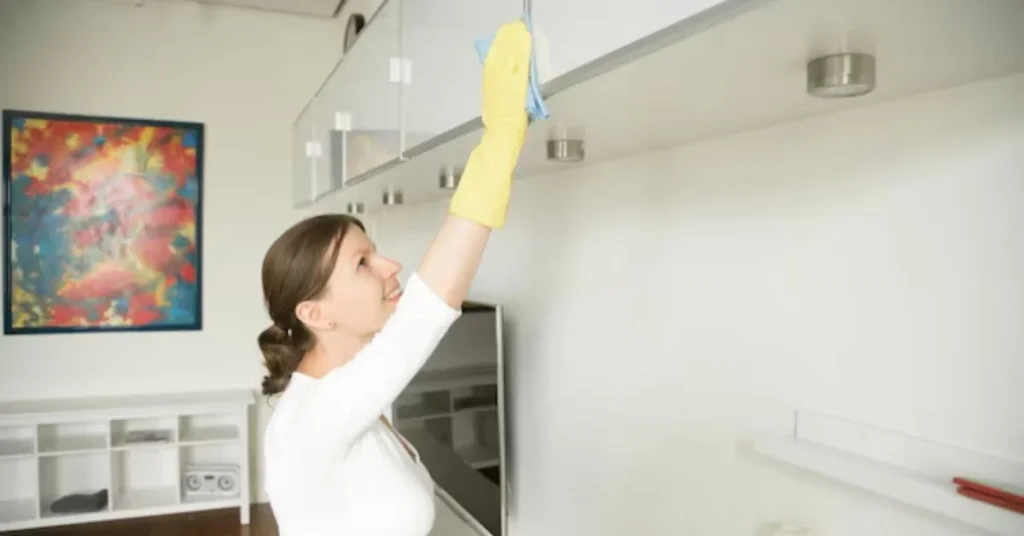 How to Clean Kitchen Cabinets