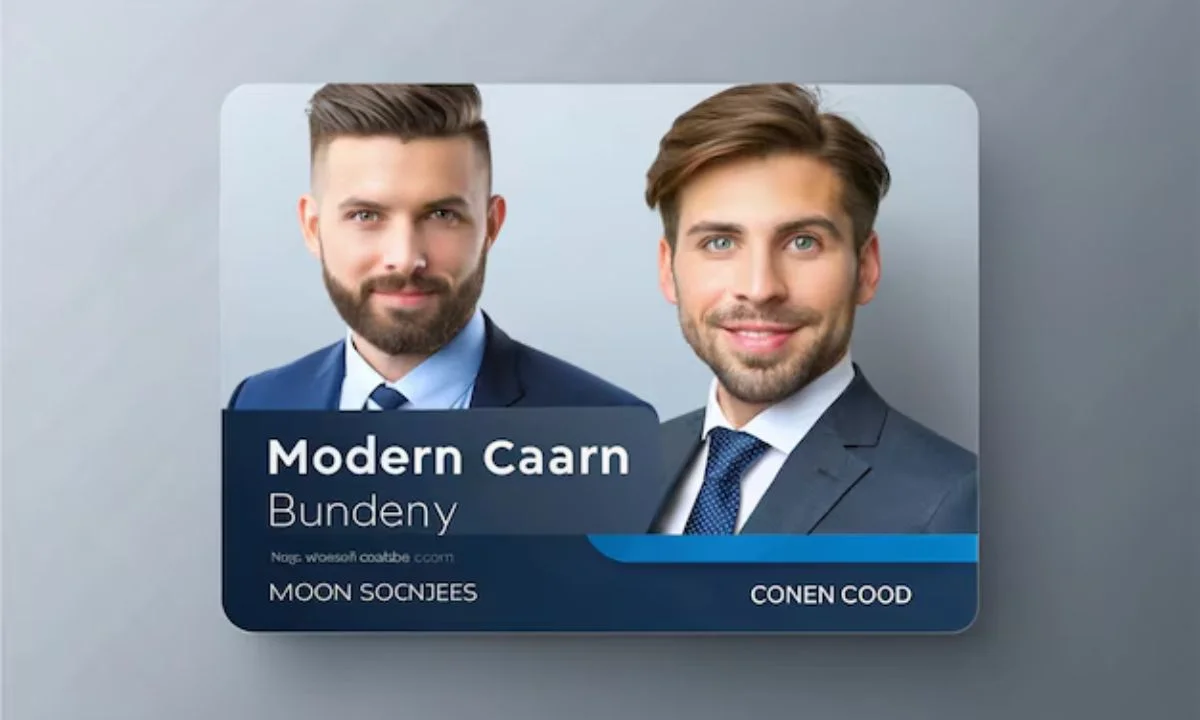 Business Cards Featuring 2 Co Founders